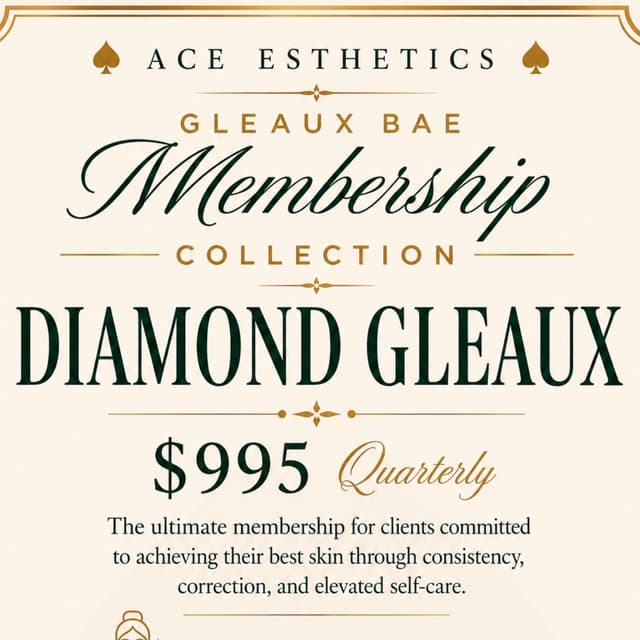 Diamond Gleaux at Ace Esthetics LLC in Baton Rouge, LA